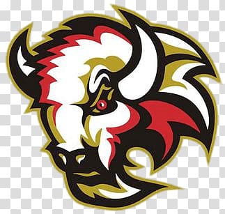 sports logo, Basingstoke Bison Mascotte transparent background PNG clipart