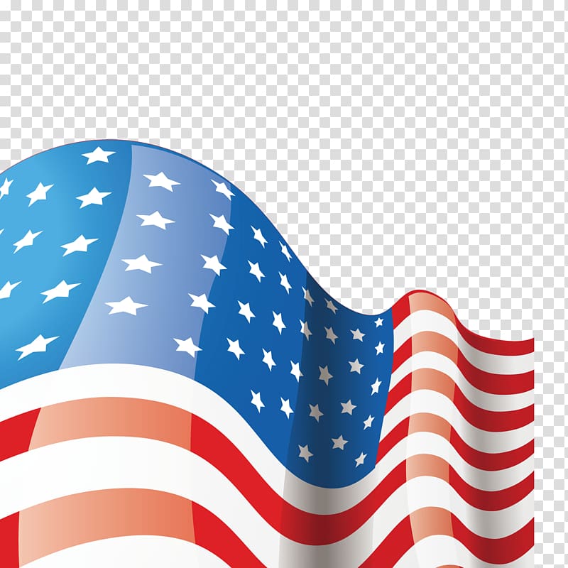American Flag transparent background PNG clipart