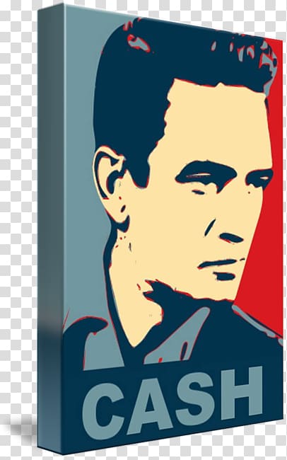 Poster Cartoon Malitel, Johnny Cash transparent background PNG clipart