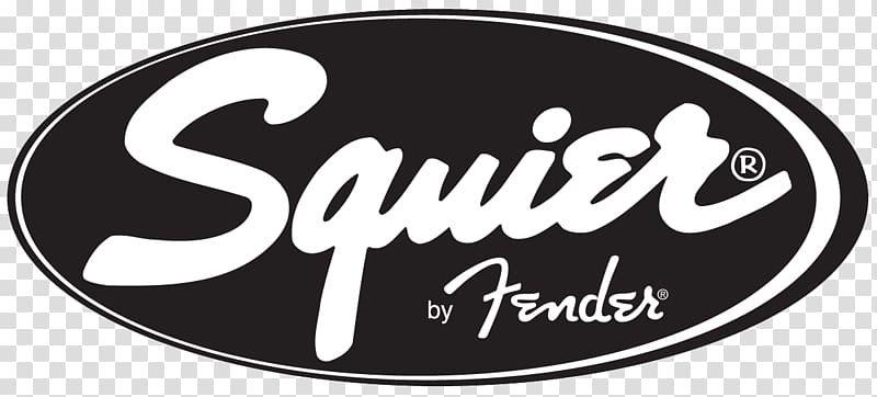 Logo Squier Electric guitar Fender Musical Instruments Corporation, electric guitar transparent background PNG clipart