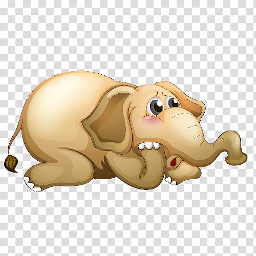 Elephantidae Cartoon, Circus transparent background PNG clipart