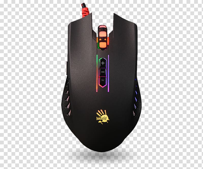 Computer mouse A4tech Bloody A90 Blazing V-Track Core 2 Gaming mouse A4-Tech Mouse A4tech V-Track G3-280A USB A4Tech Bloody Gaming V8MA Activated, 8-btn Mouse, Wired, USB, Computer Mouse transparent background PNG clipart