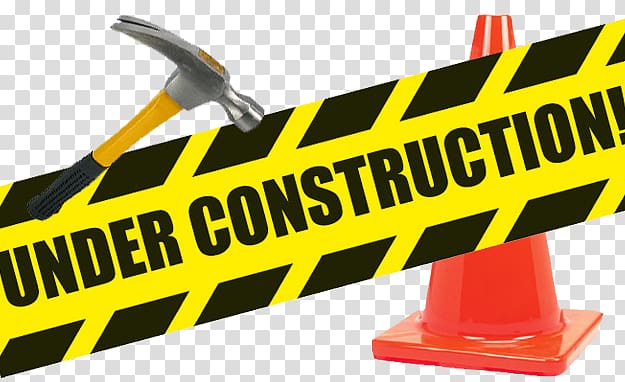 Under construction transparent background PNG clipart