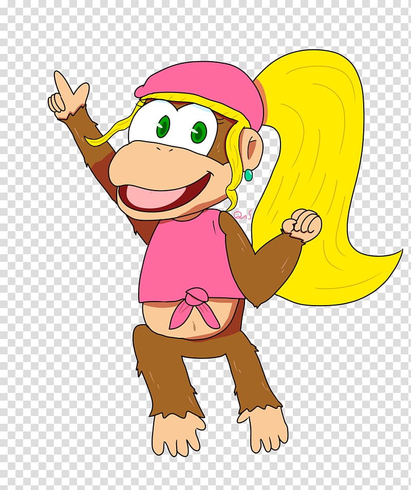 Donkey Kong Country 3: Dixie Kong\'s Double Trouble! Donkey Kong Country: Tropical Freeze Donkey Kong Country Returns Nintendo , hey diddle diddle characters transparent background PNG clipart
