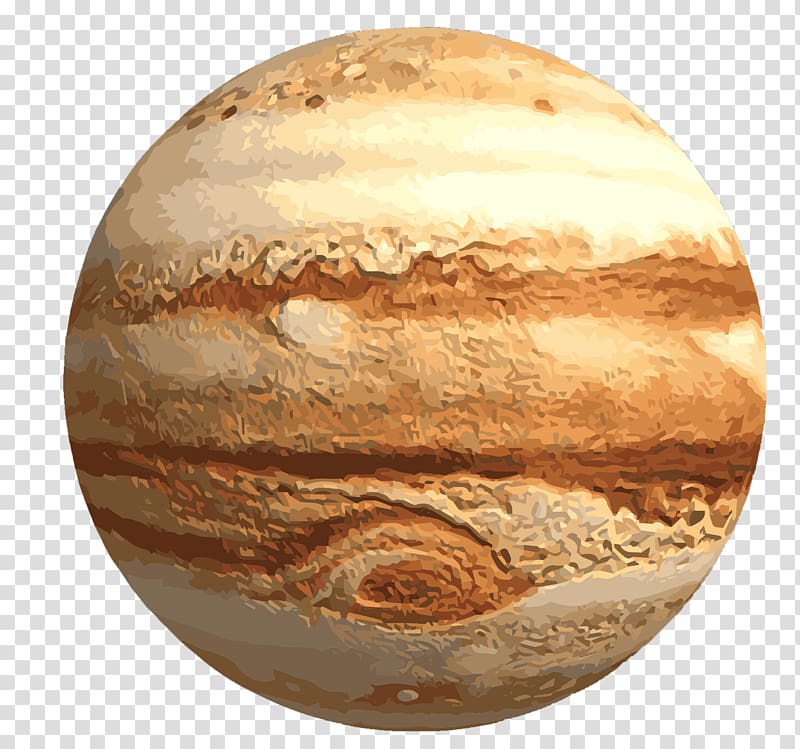 Jupiter planet, Earth Malefic planet Jupiter Solar System, jupiter transparent background PNG clipart