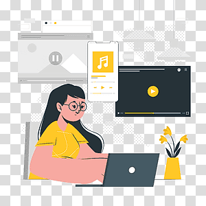 illustration, Media player, device, web, video, app, user, music transparent background PNG clipart thumbnail
