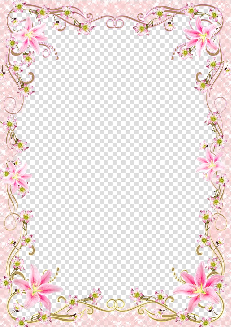 Floral Template Png – cari