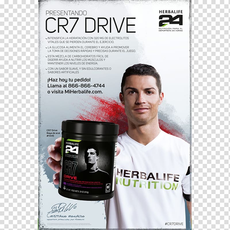 Cristiano Ronaldo Herbalife Nutrition Sports Athlete Dietary supplement, cristiano ronaldo transparent background PNG clipart