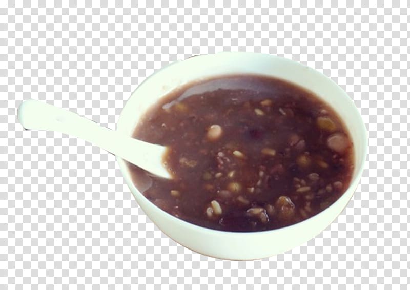 Dahan Laba congee Food, Small red bean rice porridge transparent background PNG clipart