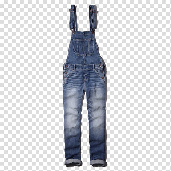 Abercrombie & Fitch Overall Hollister Co. Jeans Sweater, overalls transparent background PNG clipart