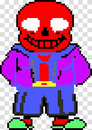 Well, This Image Was From Undertale - Insanity Sans Pixel Art, HD Png  Download , Transparent Png Image - PNGitem