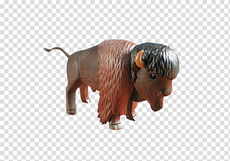 Playmobil Hamleys Toy American bison Calf, toy transparent background PNG clipart