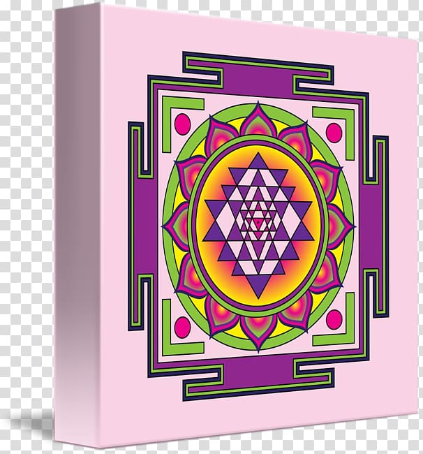 Lakshmi Sri Yantra Mantra Mandala, Lakshmi transparent background PNG clipart