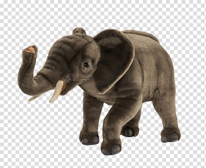 African elephant Stuffed Animals & Cuddly Toys Hansa, elephant transparent background PNG clipart