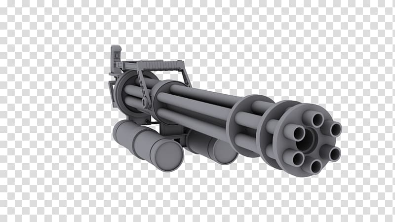 Minigun Weapon Call of Duty: Ghosts Firearm, laser gun transparent background PNG clipart