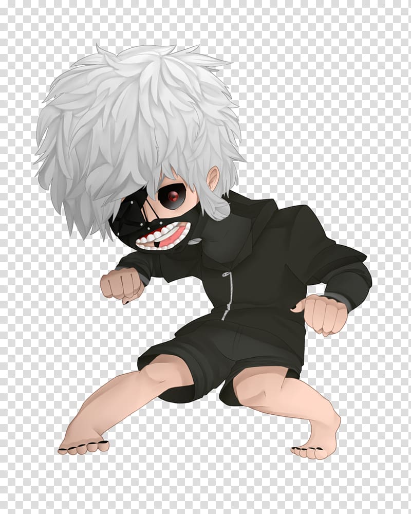Chibi Tokyo Ghoul Anime Manga Drawing, Chibi tokyo ghoul transparent background PNG clipart