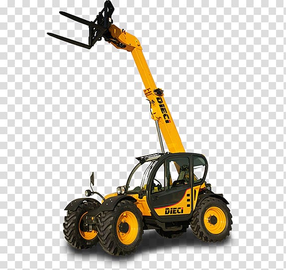Telescopic handler DIECI S.r.l. Agriculture Forklift Kubota Corporation, tractor transparent background PNG clipart