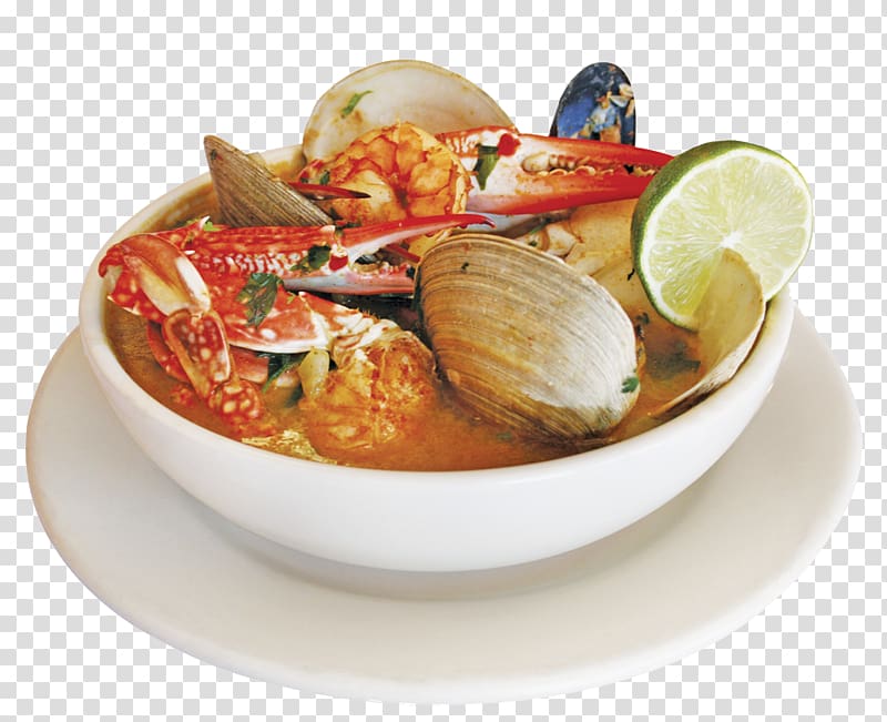 Fish soup Clam Mussel Sopa de mondongo Bouillabaisse, seafood transparent background PNG clipart