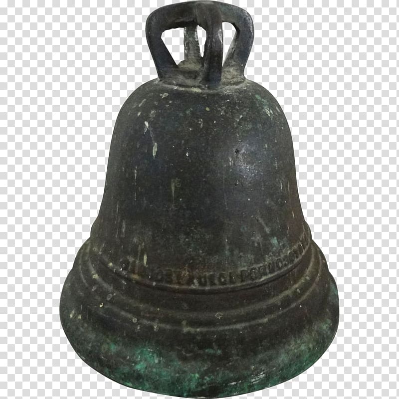 San Miguel Mission Church bell Bronze Patina, amulet transparent background PNG clipart