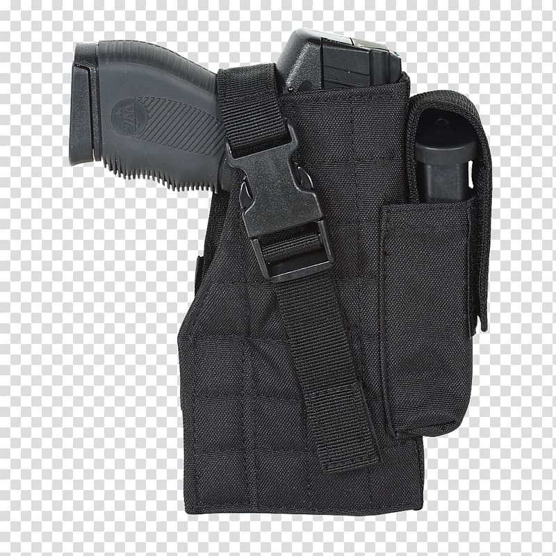 Gun Holsters MOLLE Magazine Pistol Firearm, pouch transparent background PNG clipart