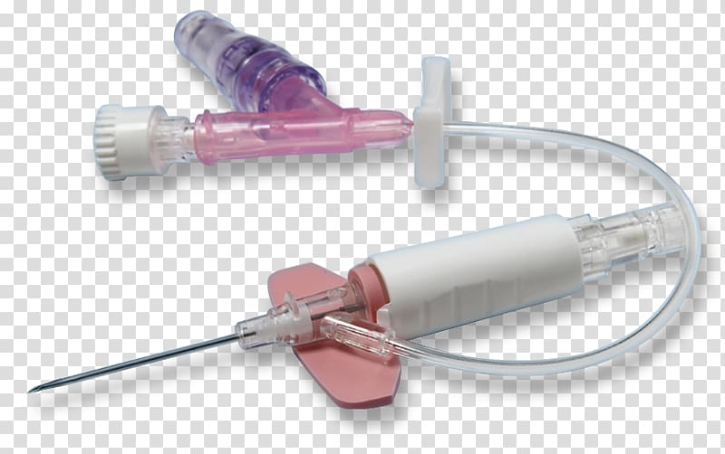 Injection Catheter Intravenous therapy Product Deltaven, passive bloodstain: transparent background PNG clipart