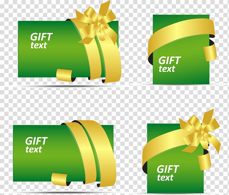Gift card Ribbon, Gold ribbon transparent background PNG clipart