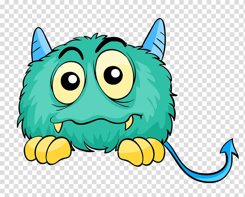 Drawing Monster , Cartoon Little Monsters transparent background PNG clipart