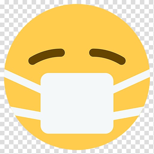 Emojipedia Surgical mask CES 2018 Influenza, confused person transparent background PNG clipart