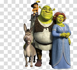 Shrek and Fiona PNG transparent image download, size: 588x772px