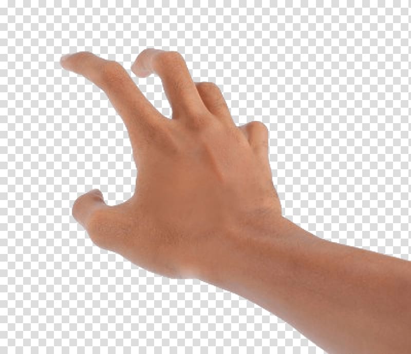 right human hand, Hand Grapping transparent background PNG clipart