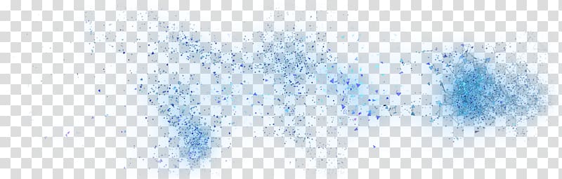 Water Line Sky plc, blue particles transparent background PNG clipart