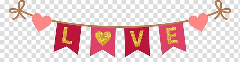 Flag u5f14u65d7 Illustration, Another on romantic love banner bow transparent background PNG clipart