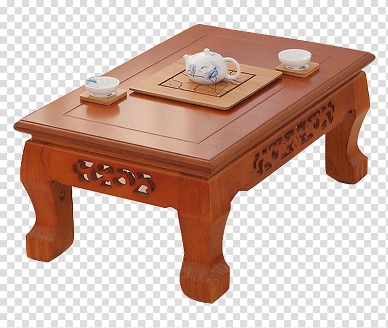 Coffee Tables Solid wood Furniture, table transparent background PNG clipart