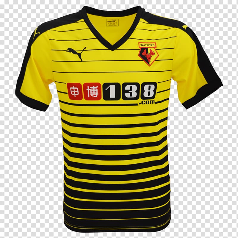 Watford F.C. 2015–16 Premier League Liverpool F.C. T-shirt Kit, T-shirt transparent background PNG clipart