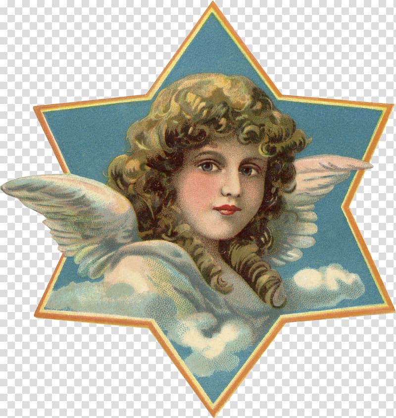 Guardian angel Victorian era Cherub Printing, Victorian Angel transparent background PNG clipart
