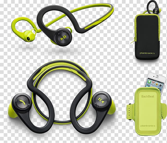 Microphone Plantronics BackBeat FIT Headphones Apple earbuds Wireless, Safety headphone transparent background PNG clipart