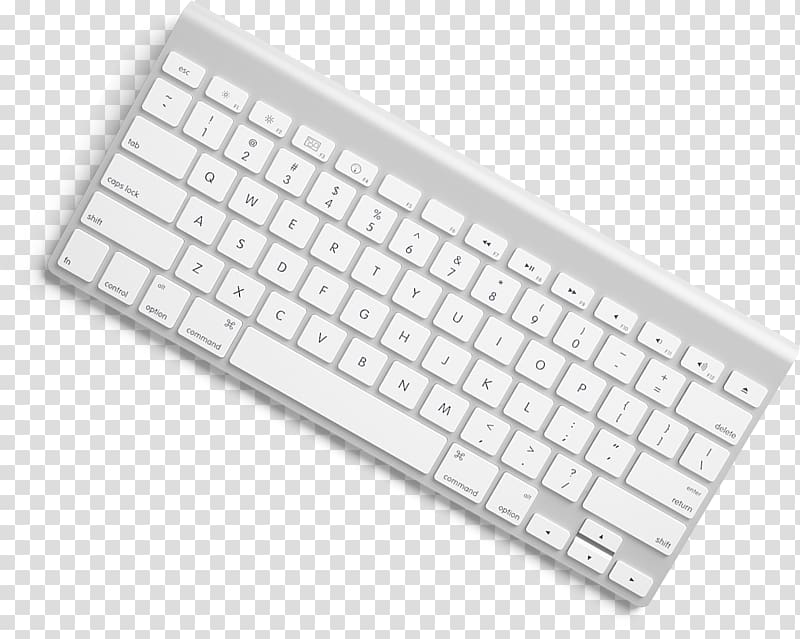 Computer keyboard Space bar Numeric Keypads Apple Keyboard, Computer transparent background PNG clipart