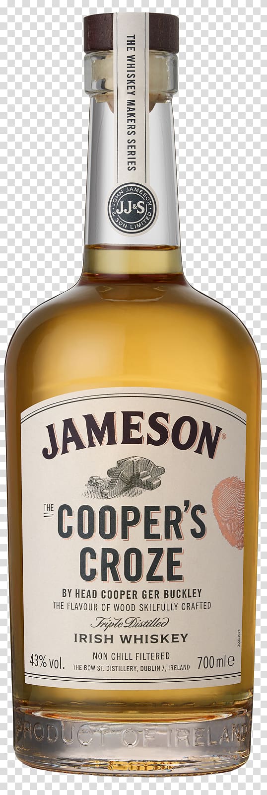 Jameson Irish Whiskey Jameson Distillery Bow St. Irish cuisine, jameson transparent background PNG clipart