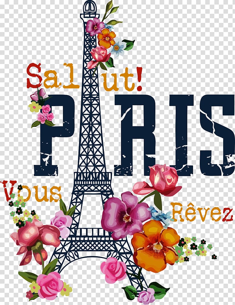 Eiffel Tower Paris , Eiffel Tower Printed T-shirt Printing, Eiffel Tower printing transparent background PNG clipart
