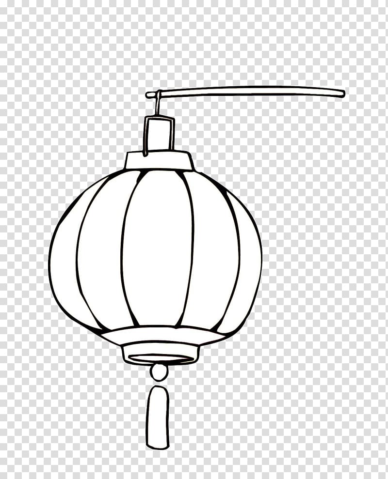 Lantern Festival u5927u7d05u71c8u7c60 Chinese New Year Stroke, Jane pen lantern transparent background PNG clipart