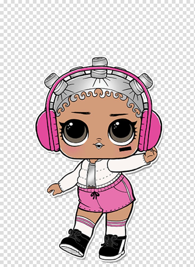 grey haired girl illustration, L.O.L. Surprise! Lil Sisters Series 2 MGA Entertainment LOL Surprise! Littles Series 1 Doll MGA Entertainment L.O.L. Surprise! Series 1 Mermaids Doll L.O.L. Surprise! Confetti Pop Series 3, BONECAS Lol transparent background PNG clipart