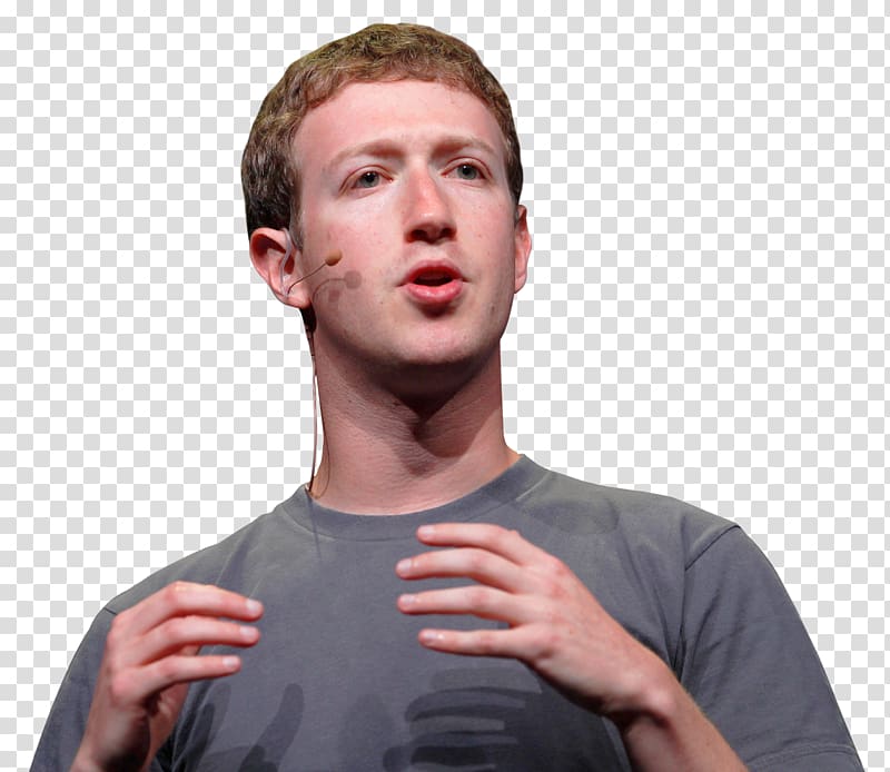 Mark Zuckerberg transparent background PNG clipart