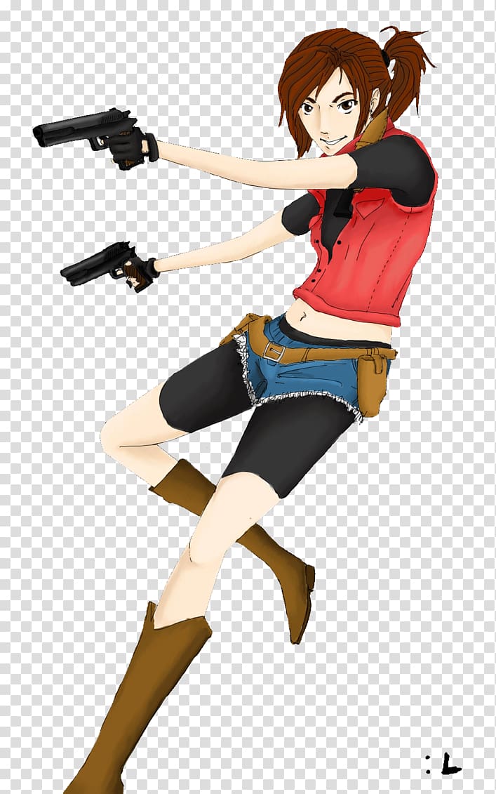 Claire Redfield Resident Evil 2 Video game Fan art, resident evil transparent background PNG clipart