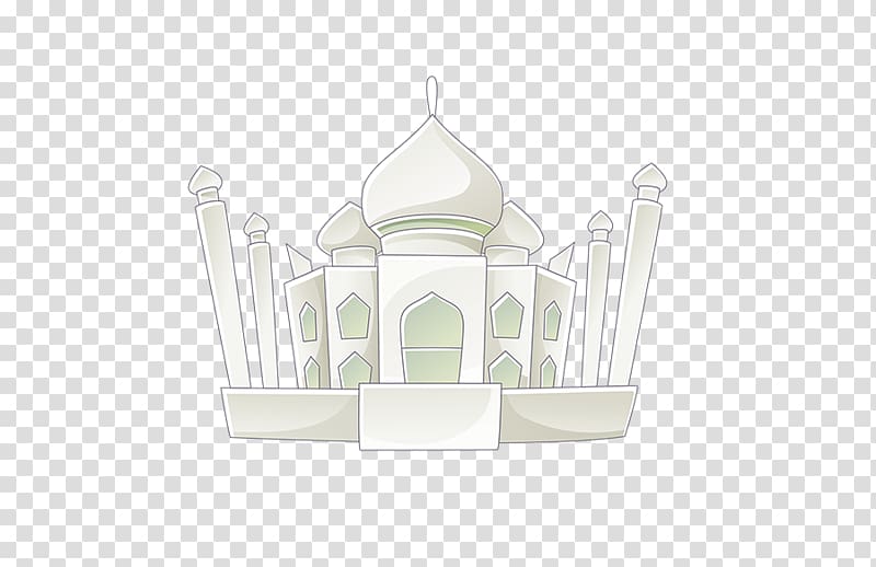 Glass Material Teapot, Cartoon White House transparent background PNG clipart