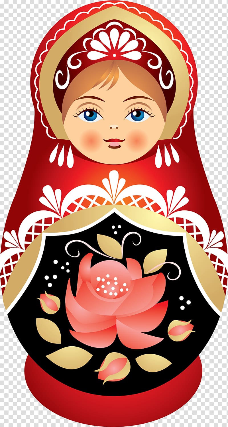 Matryoshka doll Sarafan , basil transparent background PNG clipart