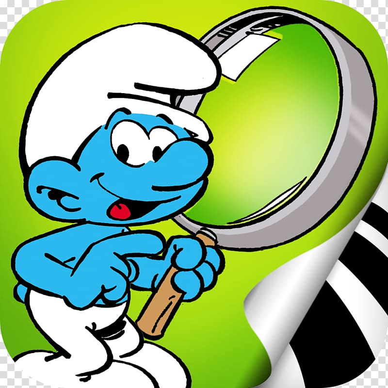 Brainy Smurf Hefty Smurf Smurfs\' Village De Smurfen, smurfs phone transparent background PNG clipart