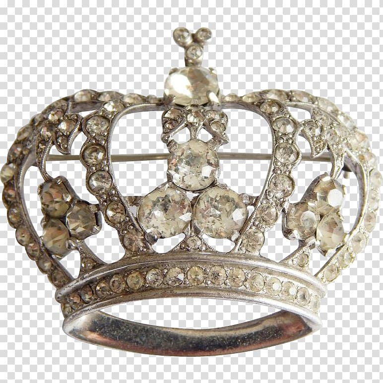 Silver Crown King Jewellery, silver crown transparent background PNG clipart