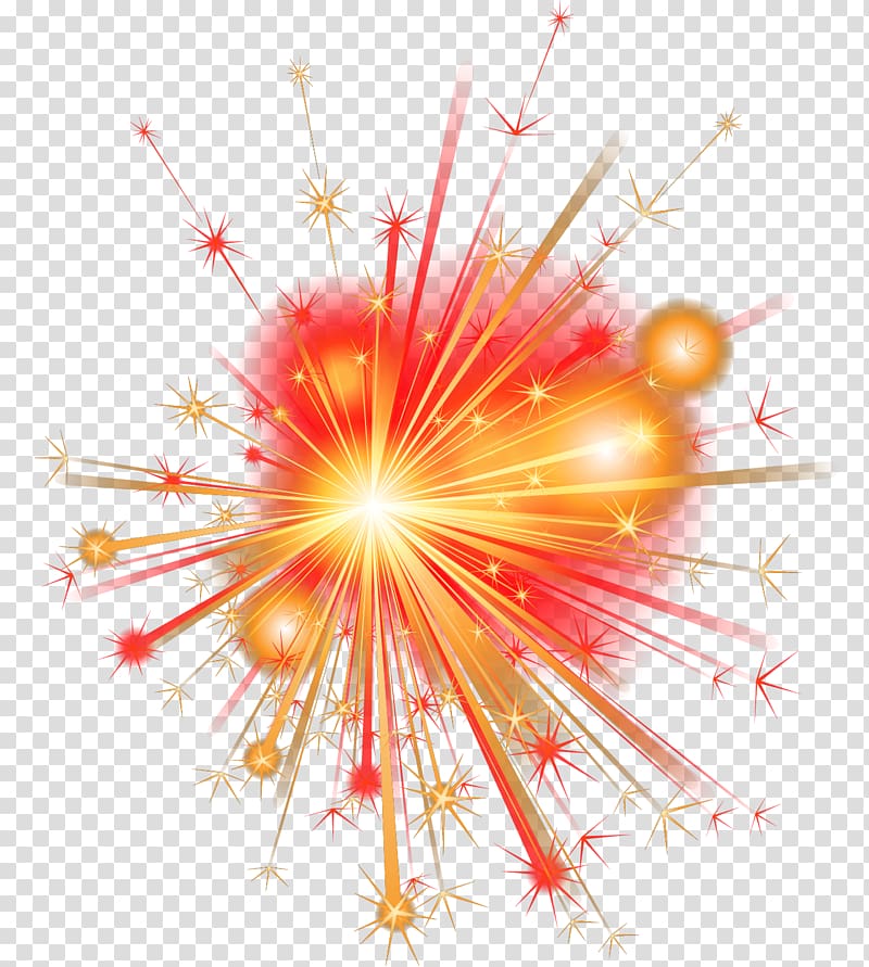 brown and red fireworks illustration, Fireworks, Celebrate fireworks decorations transparent background PNG clipart