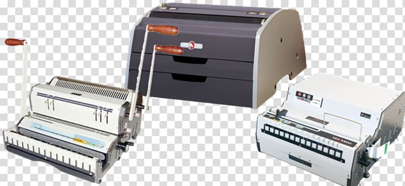 Wire binding DuoMac Bookbinding Machine Coil binding, comb coils transparent background PNG clipart
