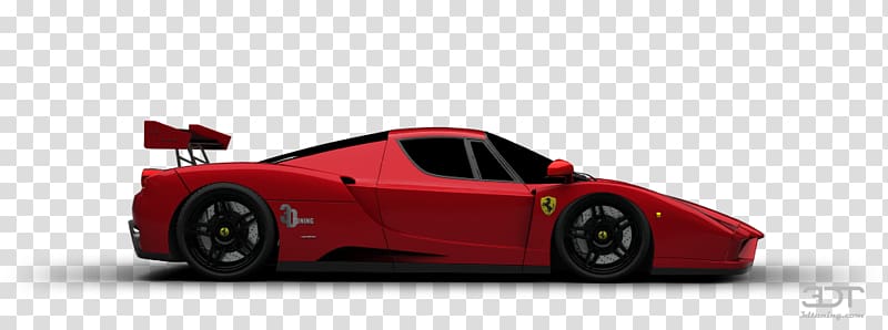 Performance car Automotive design, Enzo Ferrari transparent background PNG clipart